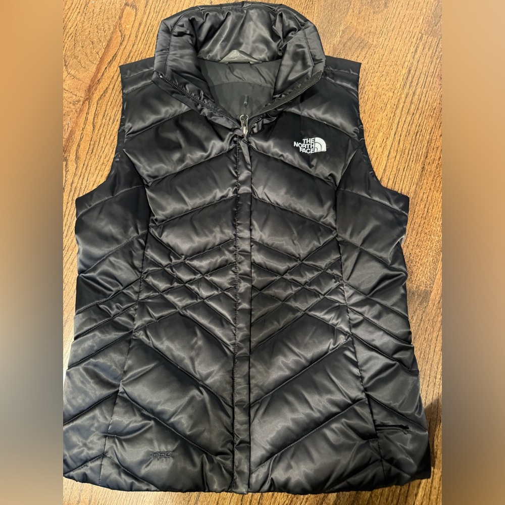 The North Face black vest